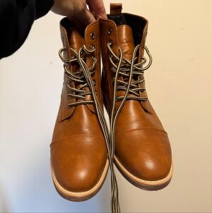 Men's Brown Leather Boots